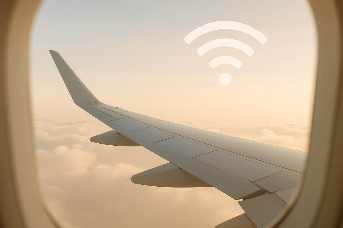 WLAN im Flugzeug? Ja, aber es funktioniert anders als zuhause